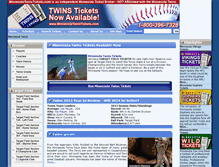 Tablet Screenshot of minnesotatwinstickets.com